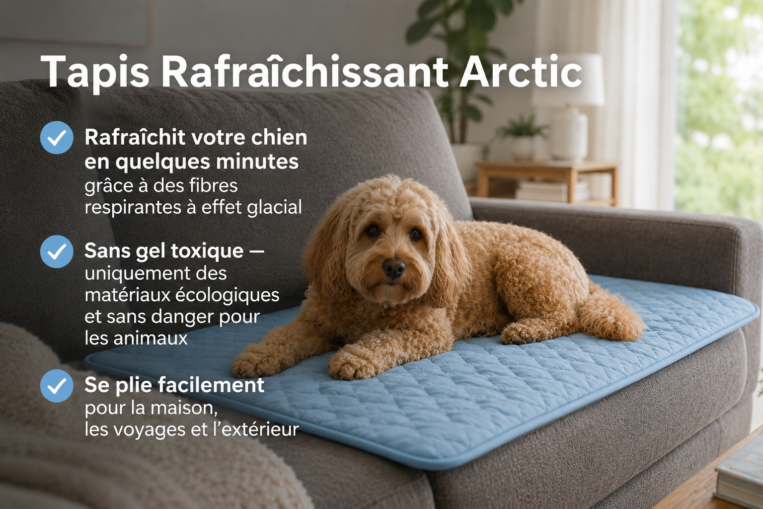 Brisa™ Tapis Rafraîchissant pour Chien